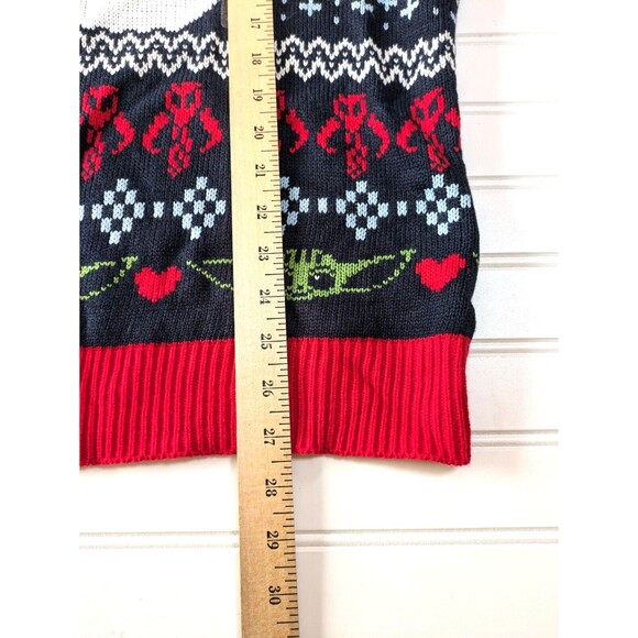 Geeknet Star Wars Christmas Sweater Mens XL Baby Yoda Fair Isle Holiday Festive - Picture 12 of 12